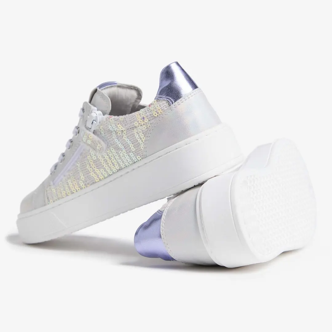 Sneaker Nerogiardini T.Trilly T.Quattro Wit 1 T.Memo Lila 302 Tr De
