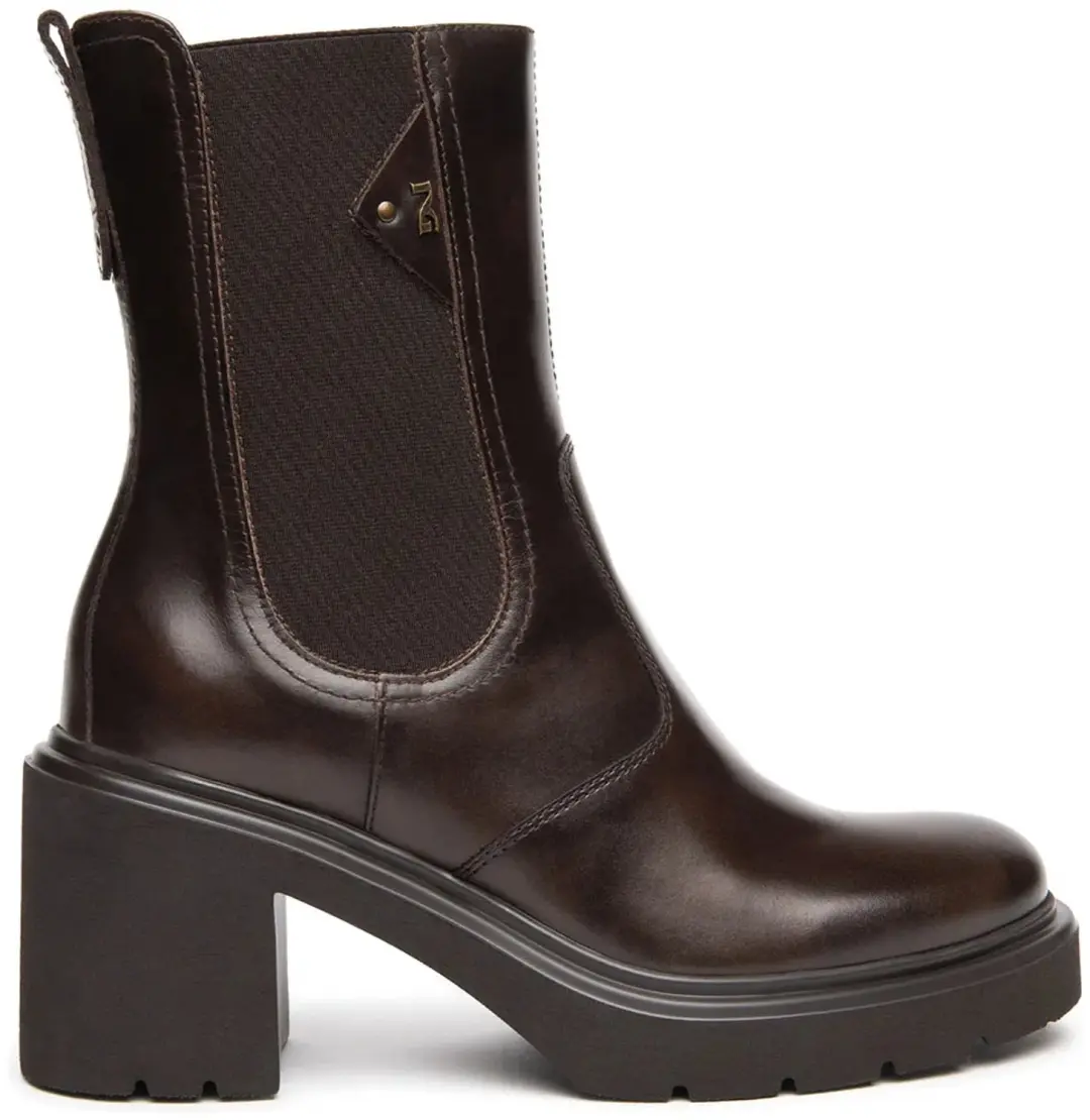 Nero Giardini I618081d Booties Met Hak Bruin EU 37 Vrouw