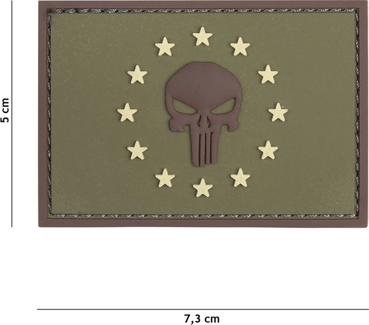 101 Inc Embleem 3D PVC Punisher