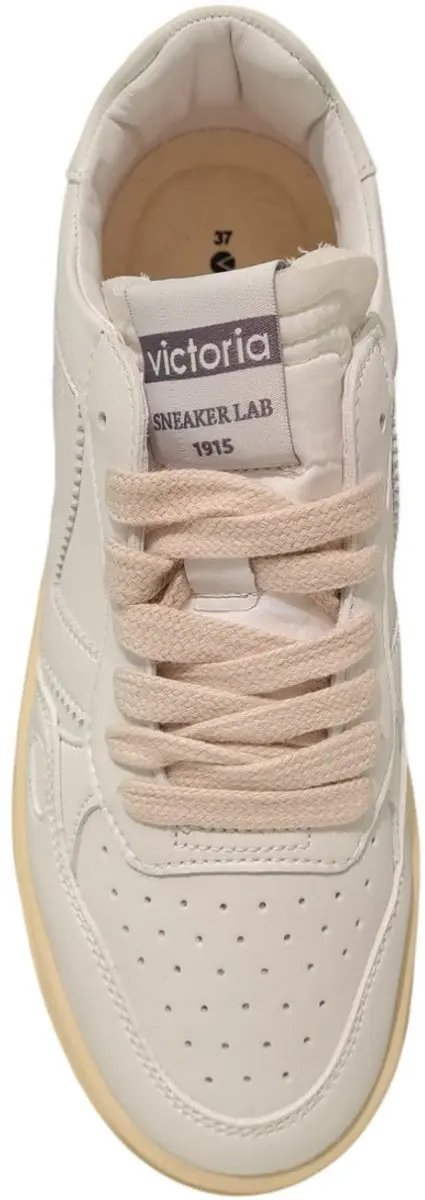 Victoria Seul Effecto Sneakers Dames - Wit - afbeelding 4 van 6