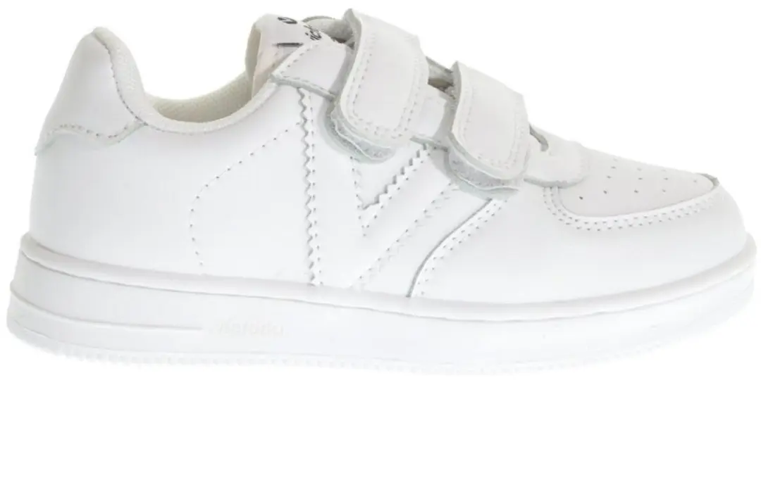 Witte Kindersneaker Velcro maat 24
