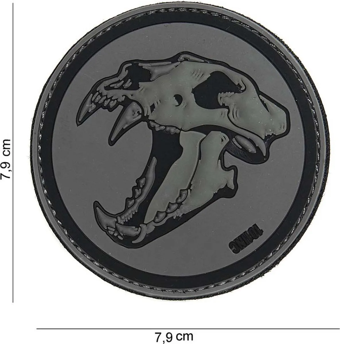 101 Inc Embleem 3D Sabertooth Tiger