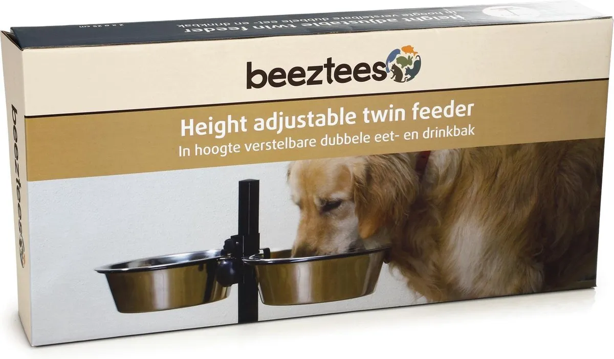 Beeztees Standaard Hondenbak - 25 cm - Zwart - afbeelding 6 van 6