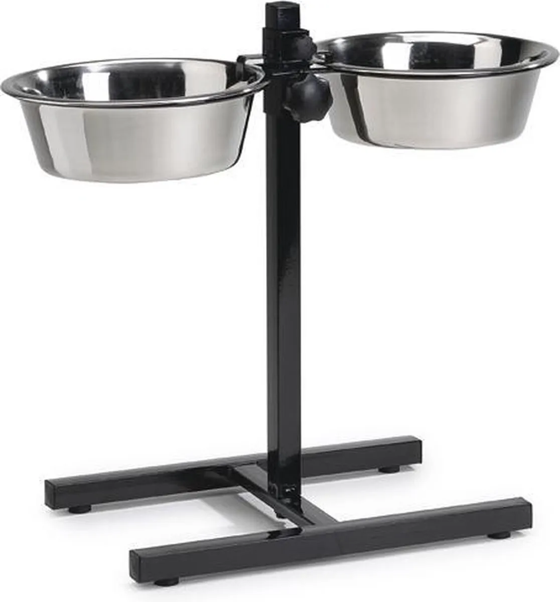 Beeztees Standaard Hondenbak - 25 cm - Zwart