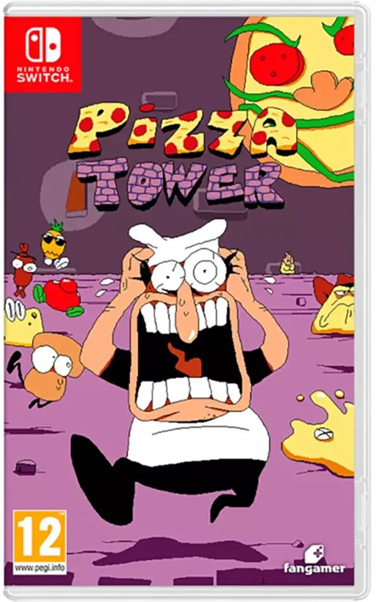 Nintendo Switch Pizza Tower - Paars