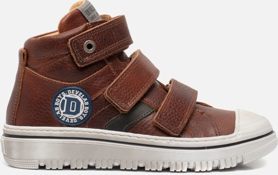 Develab Sneakers cognac Leer 82317