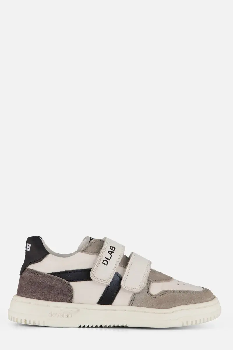 Develab Sneakers zwart Leer