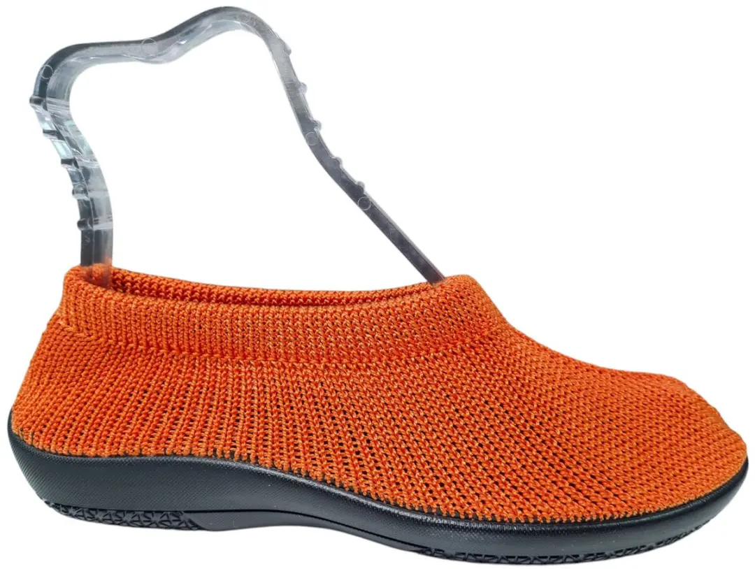 Q Fit Julia Oranje Dames Pantoffels