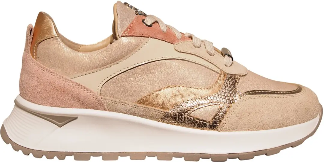 Footnotes Silke dames sneakers beige
