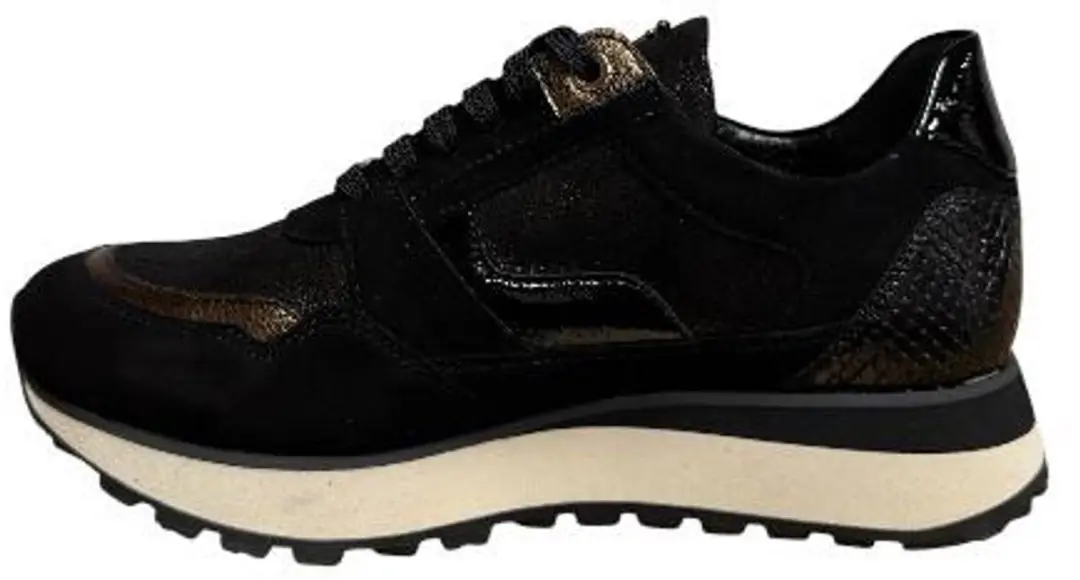 Footnotes Leer/Sue 0276 5 Sneakers - Zwart - afbeelding 2 van 6