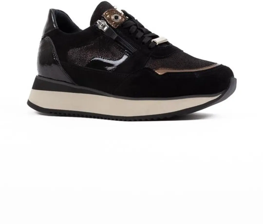 Footnotes Leer/Sue 0276 5 Sneakers - Zwart - afbeelding 4 van 6