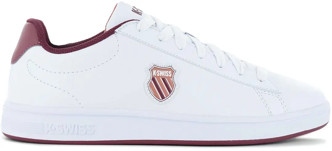 K-SWISS Court Shield heren sneaker sportschoen 06599-135-M wit