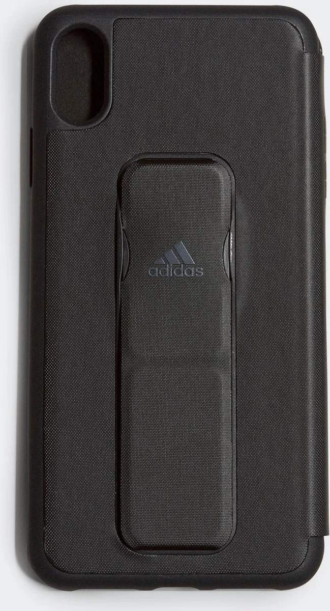 Adidas Folio Grip Case TPU iPhone XS Max - Zwart - afbeelding 6 van 6