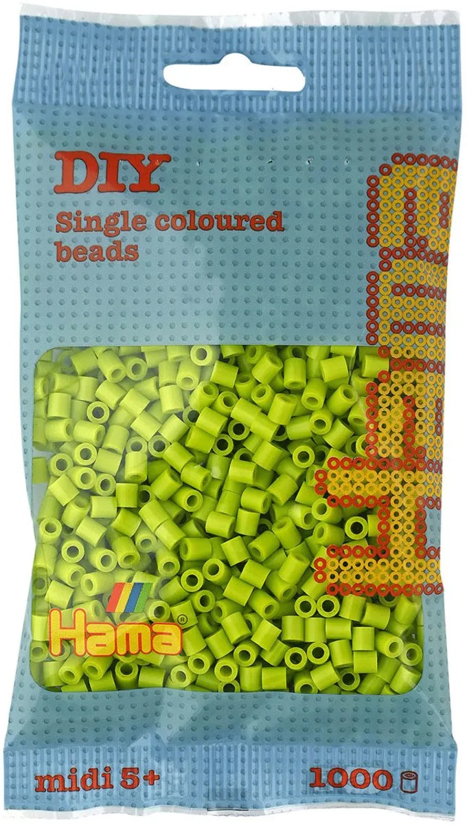Hama Midi Strijkkralen Lime