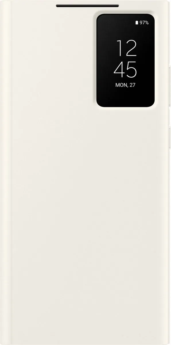 Samsung Smart S View Hoesje EF-ZS918CUEGWW - Galaxy S23 Ultra - Beige