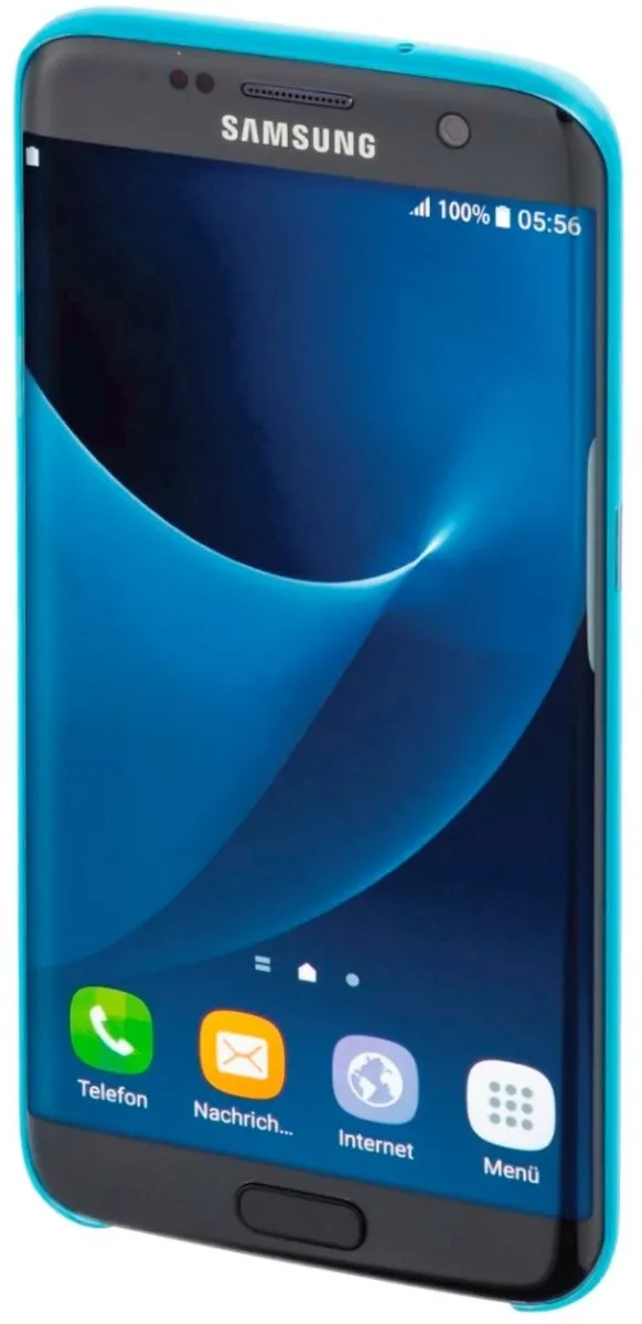 Hama Ultra Slim Hoesje S7 Edge - Blauw - MPN 176727