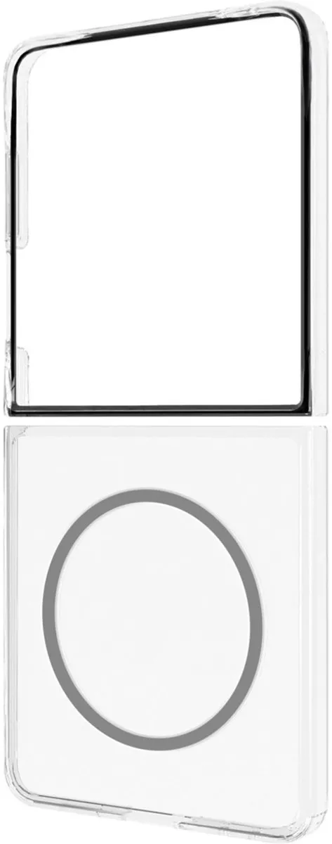 Samsung Galaxy Z Flip7 Transparant Hoesje - Zwart - 4897138060480 - afbeelding 6 van 6