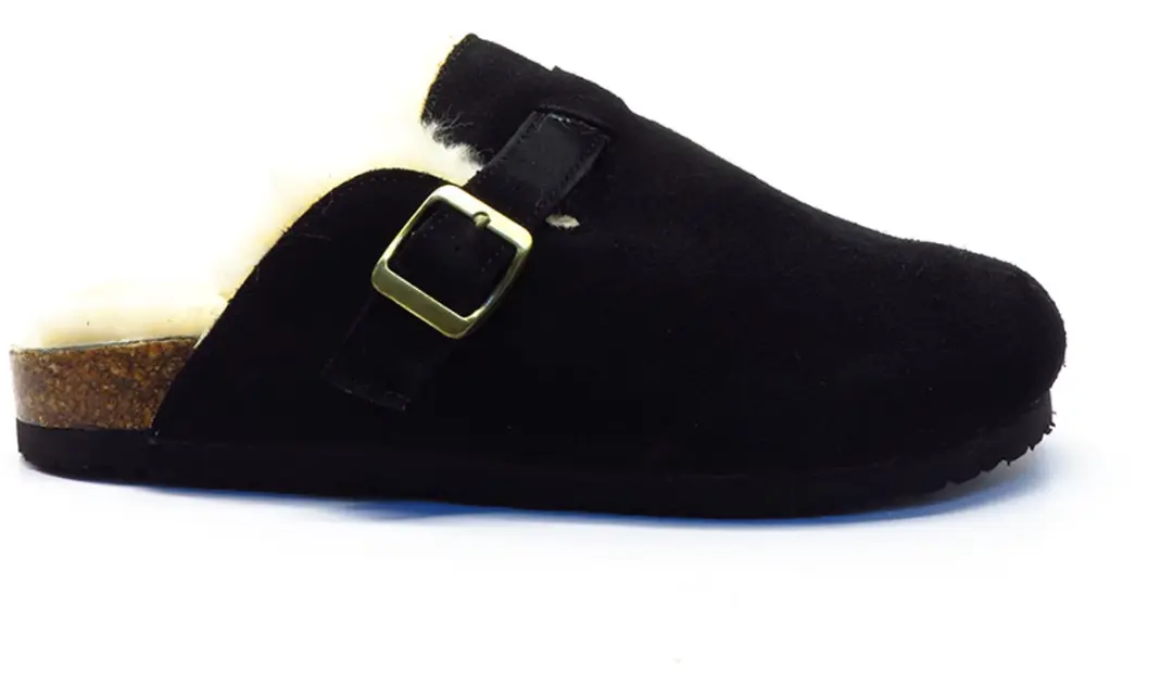 Shoecolate 8.25.55.030 Slipper - Zwart - afbeelding 5 van 6