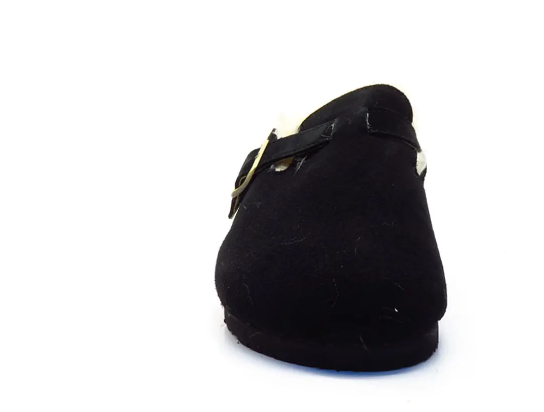 Shoecolate 8.25.55.030 Slipper - Zwart - afbeelding 4 van 6