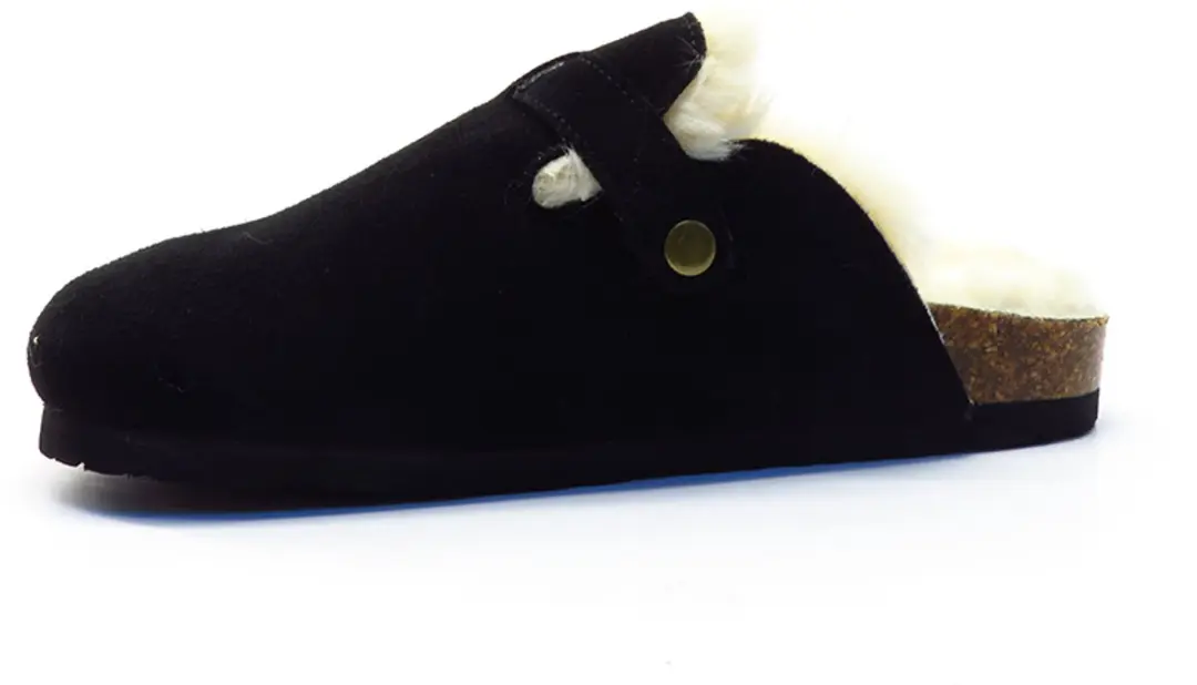 Shoecolate 8.25.55.030 Slipper - Zwart - afbeelding 2 van 6