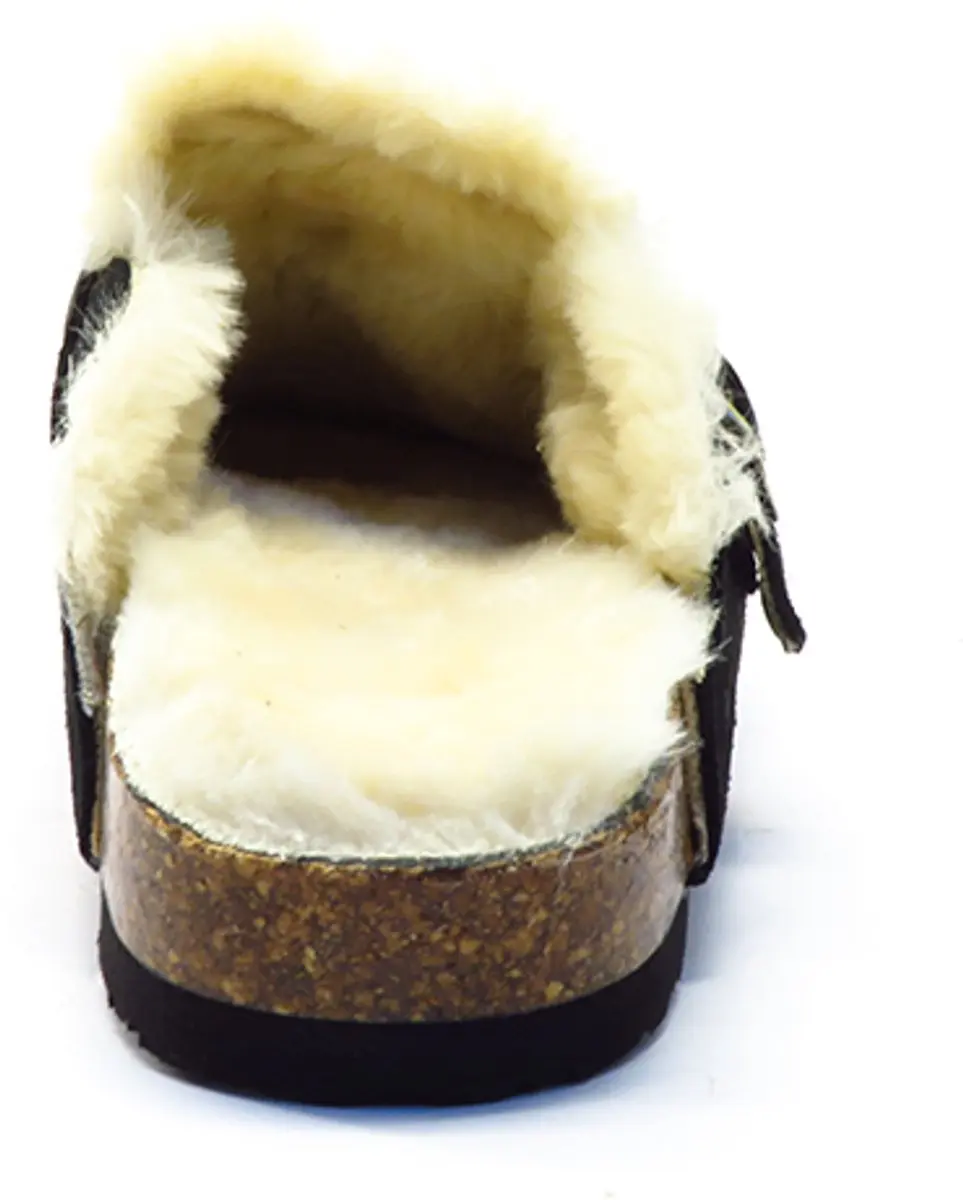 Shoecolate 8.25.55.030 Slipper - Zwart - afbeelding 3 van 6