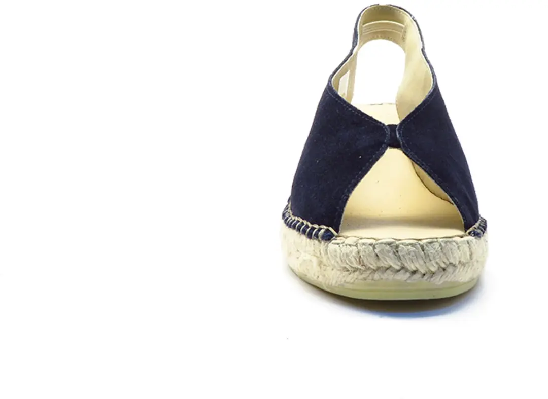Vamos Blauw open teen 603800 Navy Blauw