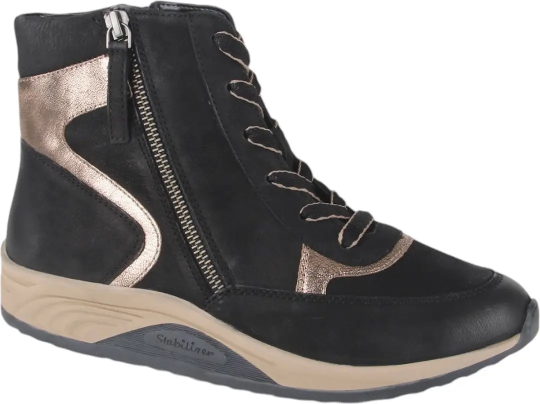 Helioform 296.001-0353-H dames veterboots sportief maat 38,5 (5,5) zwart