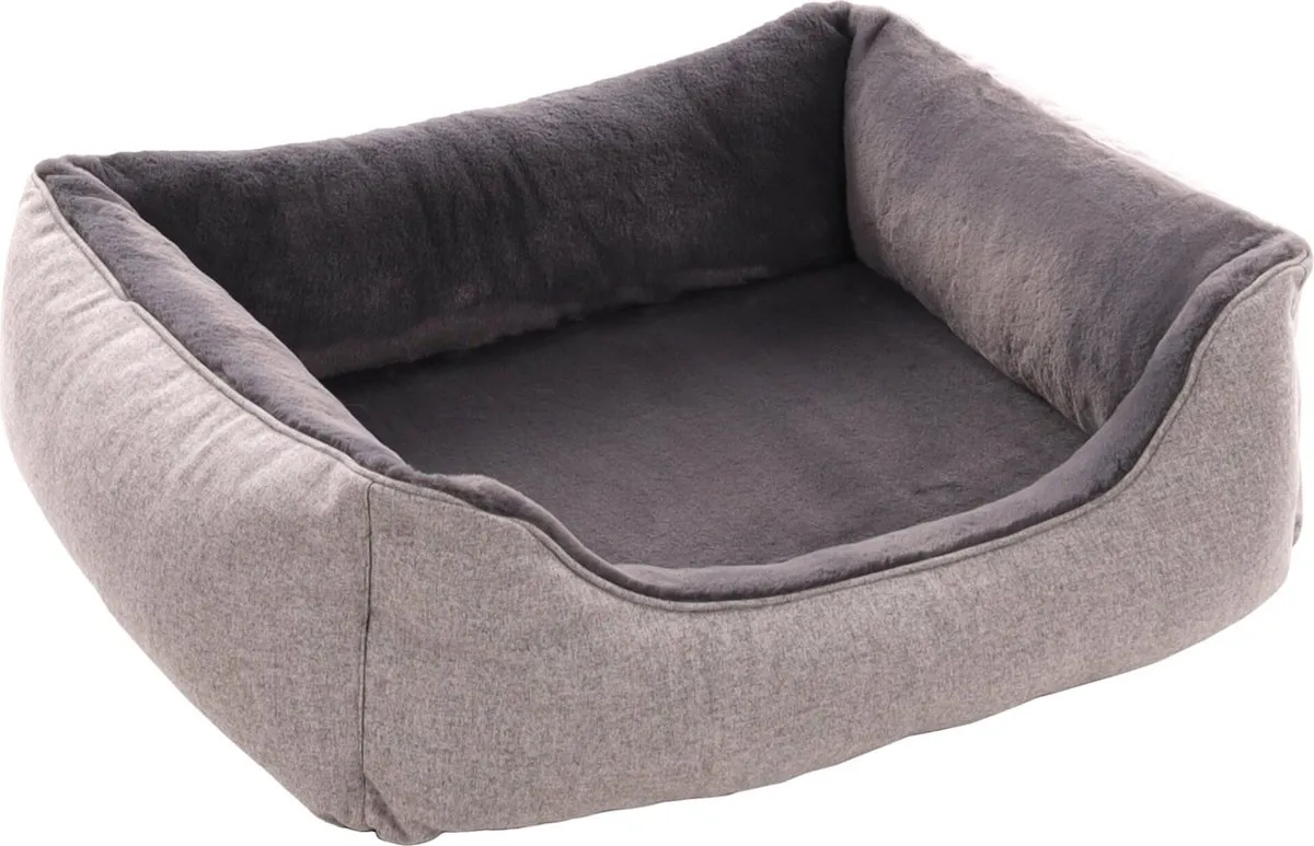 Flamingo Esmo Mand Honden Rechthoekig Grijs 80x67x22cm