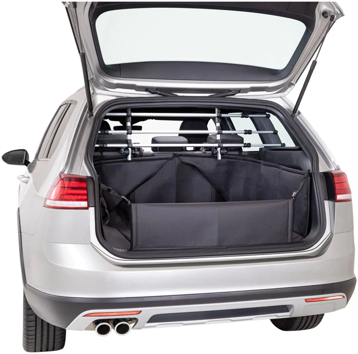 TRIXIE Honden auto beschermhoes kofferbak 164x125 cm zwart 1314