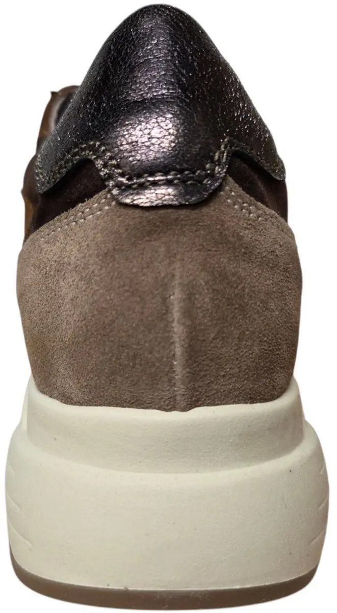DL Sport 7130HK Dames Sneakers - Donkerbruin - afbeelding 2 van 6
