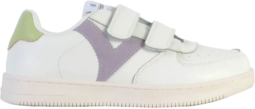 Victoria Tiempo Tiras Efecto Piel Sneaker - Paars - afbeelding 6 van 6