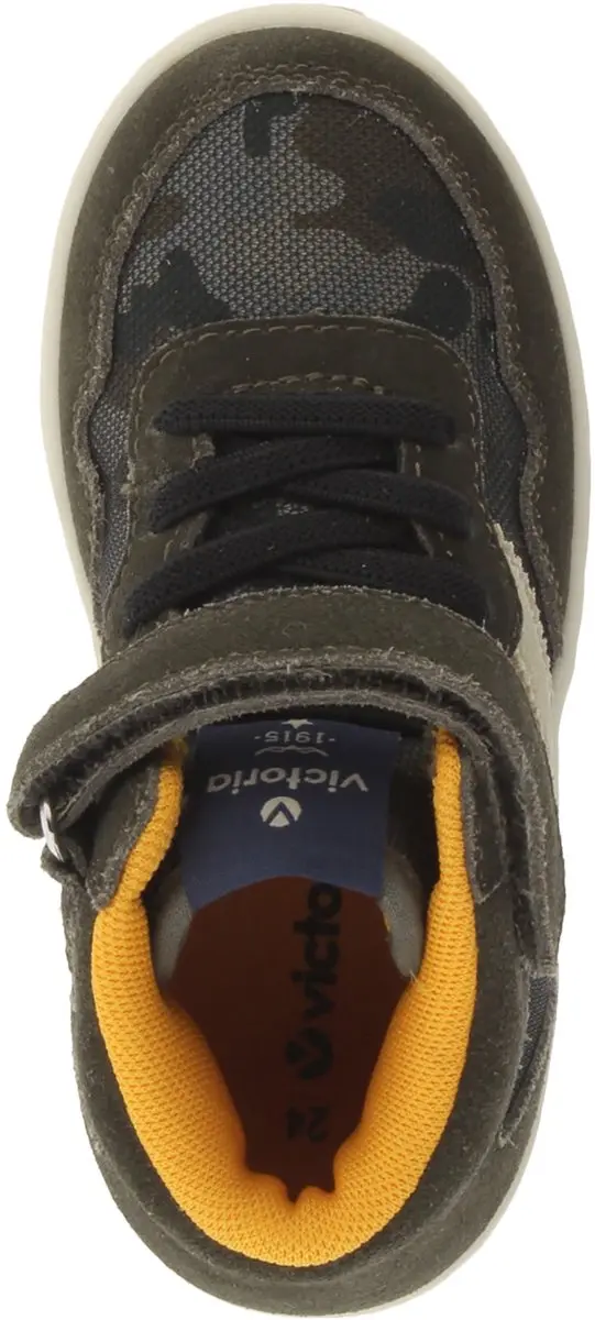 Time: hoge leren sneakers voor kinderen