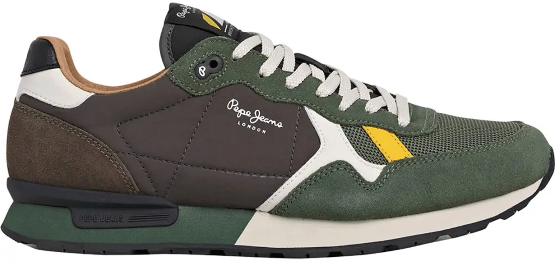 Pepe Jeans Brit Essence Schoenen Groen EU 41 Man