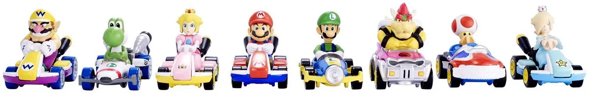 Hot Wheels Mario Kart Replica Diecast Luigi Mach 8 GBG27