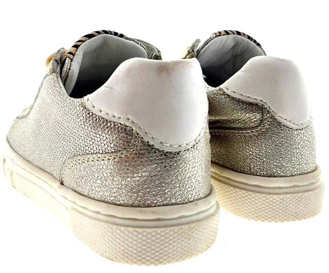 Develab 44708 Sneakers Meisjes - Zilver - Maat 25 - afbeelding 4 van 6