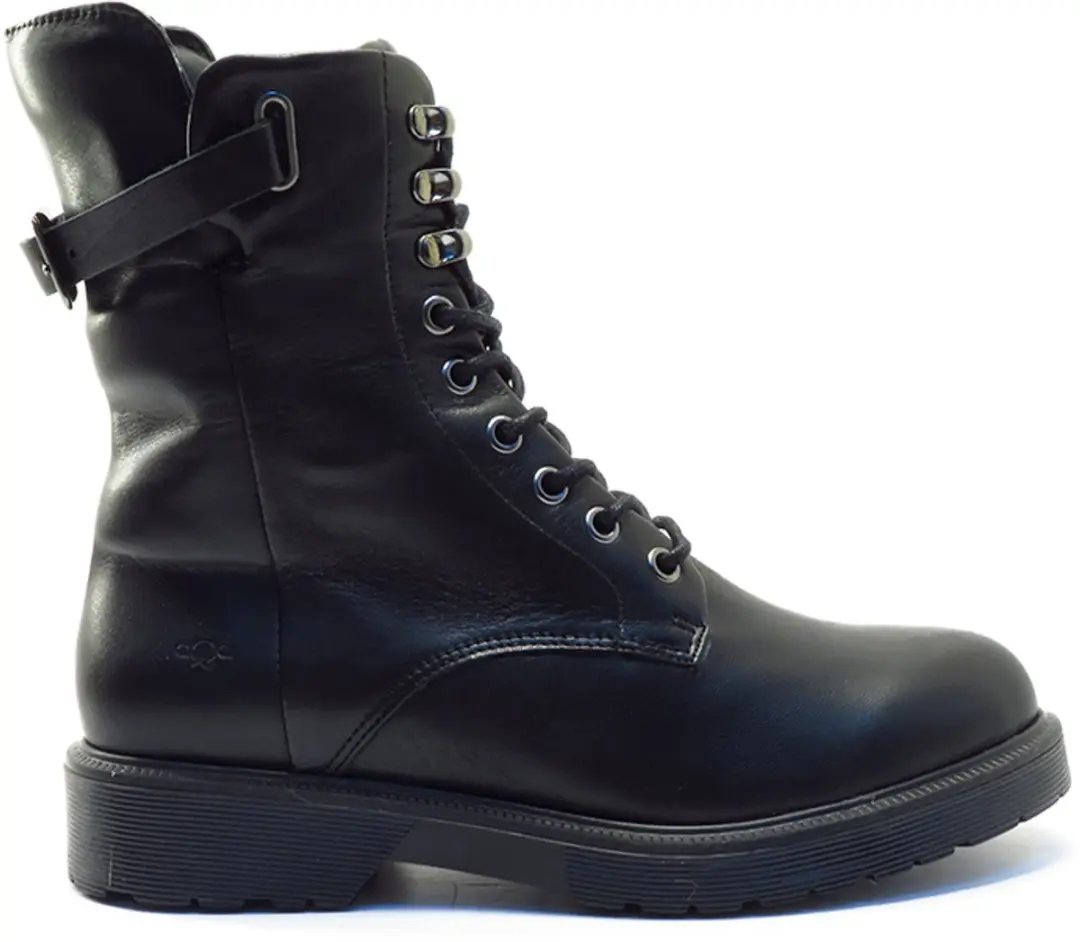 AQA Shoes A8806 Enkellaarzen - Zwart - afbeelding 5 van 6