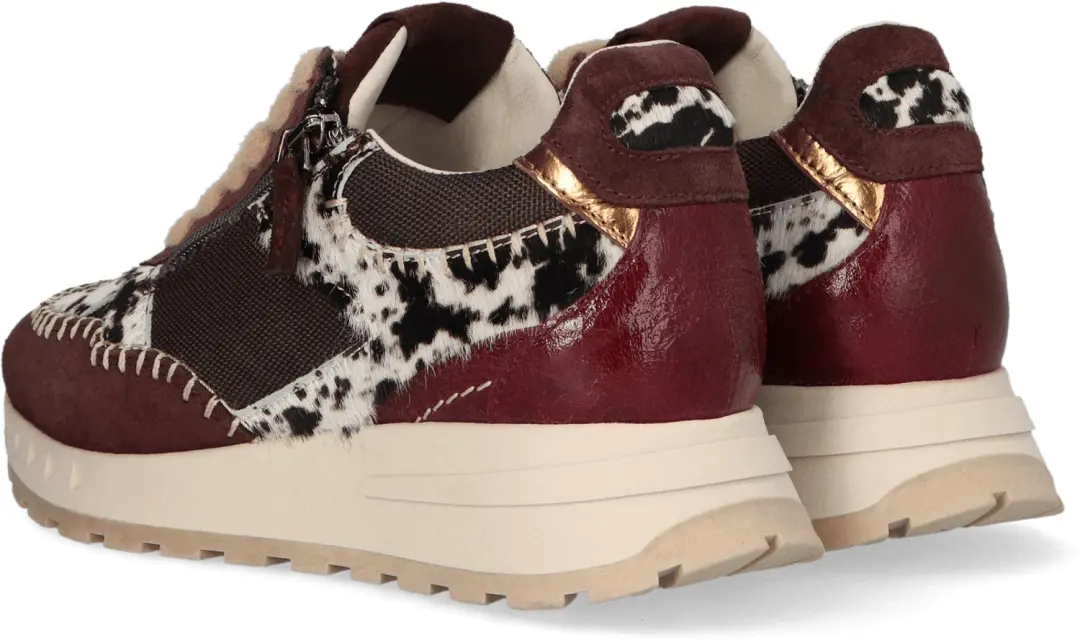 Piedi Nudi Hedy Sneakers Bordeaux - afbeelding 3 van 4