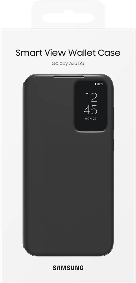 Samsung Smart View Wallet Case Galaxy A35 5G EF-ZA356CBEGWW - Zwart
