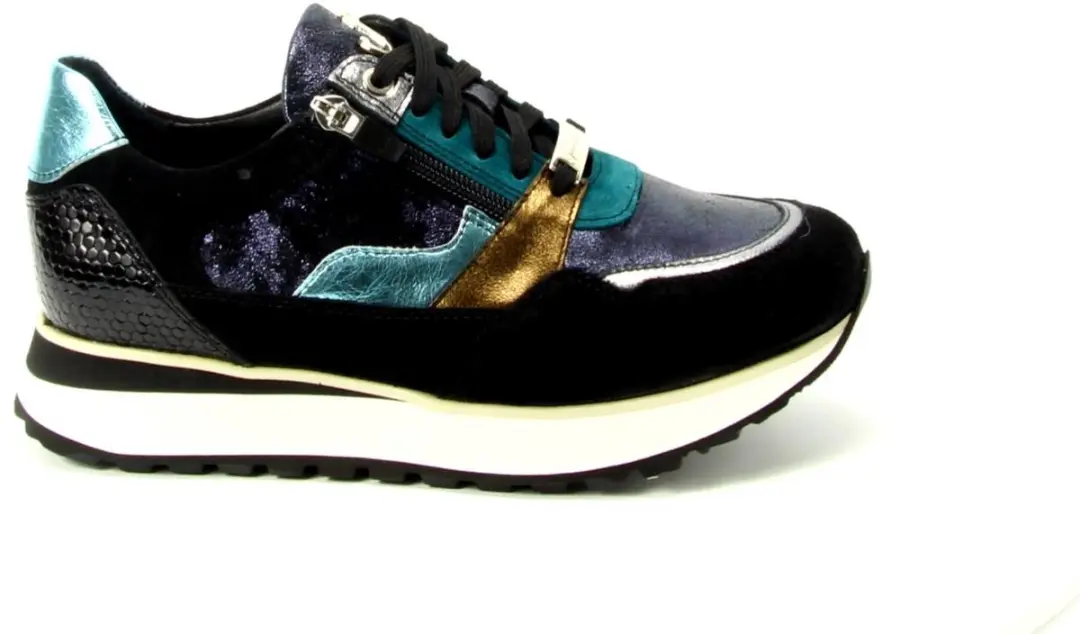 Footnotes 32.009 Sneakers blauw maat 38.5