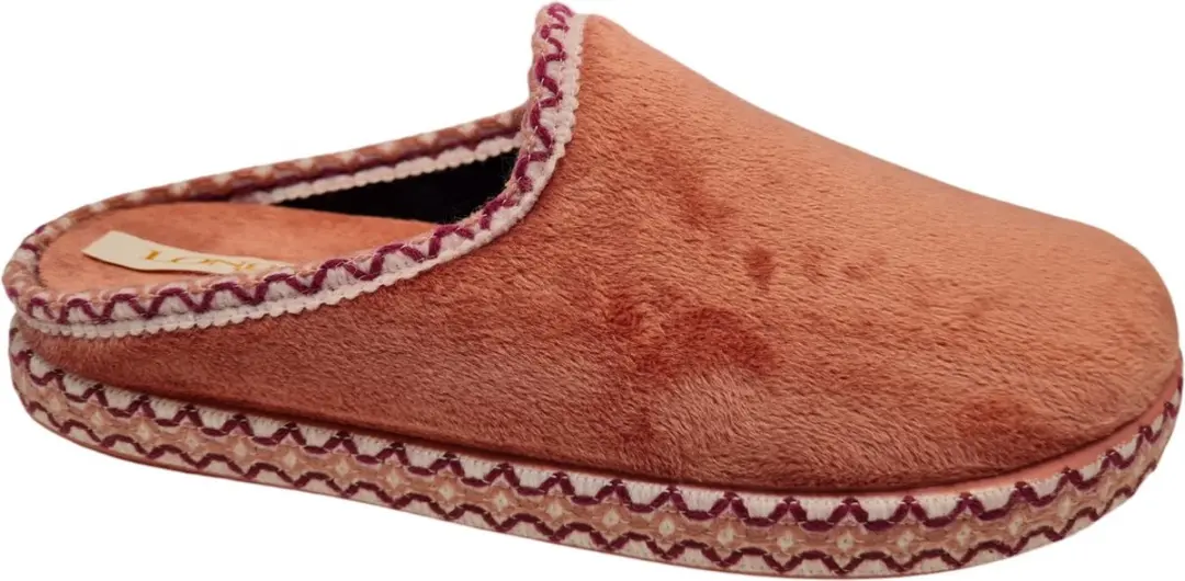Longo 1135444 48 Lachs Dames Instappantoffels