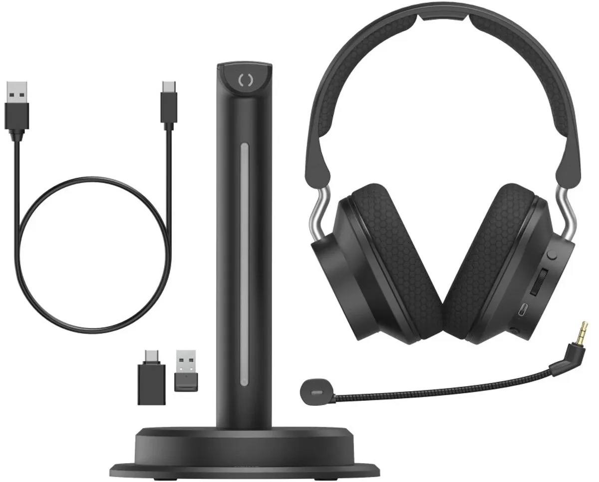 Hama BT-900 Bluetooth Headset - Multipoint - Zwart