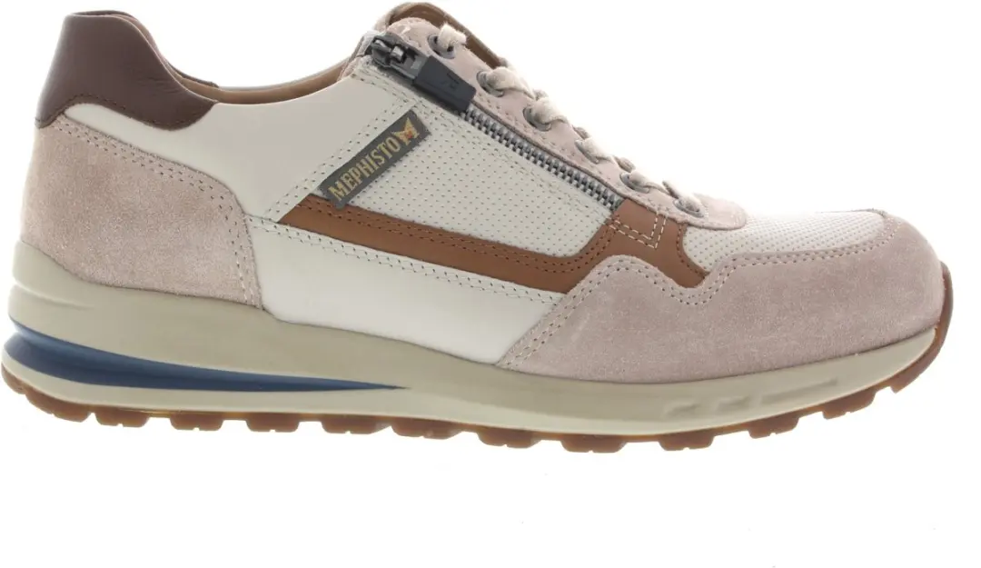 Heren Veterschoenen Mephisto Bradley Light Sand Zand