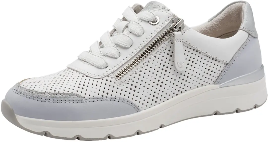 Lage leren sneakers - afbeelding 2 van 2