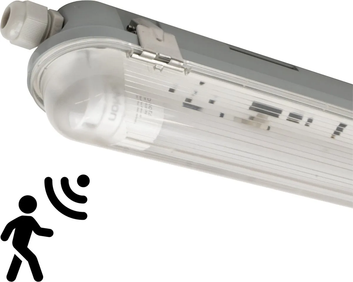 Ledvion LED TL Armatuur 150cm 15W 6500K - Grijs