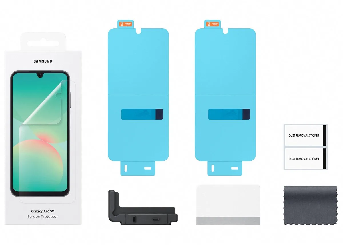 Samsung Galaxy A26 Screenprotector - 2 Stuks - Transparant