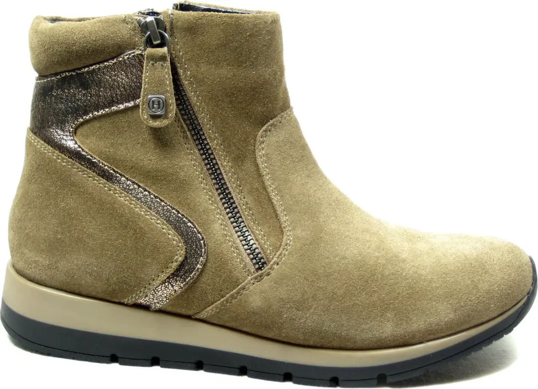 Helioform Enkellaars Taupe 241.001.0354 Wijdte H maat 39 - afbeelding 6 van 6