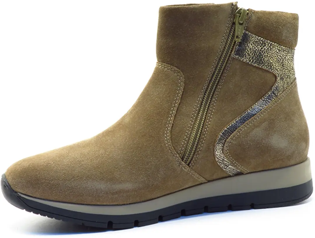 Helioform Enkellaars Taupe 241.001.0354 Wijdte H maat 39 - afbeelding 2 van 6