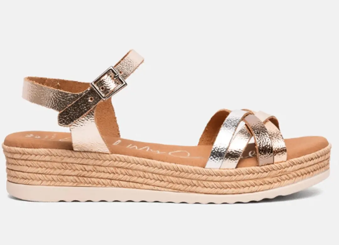 Oh! My Sandals Meisjes Sandaal Goud