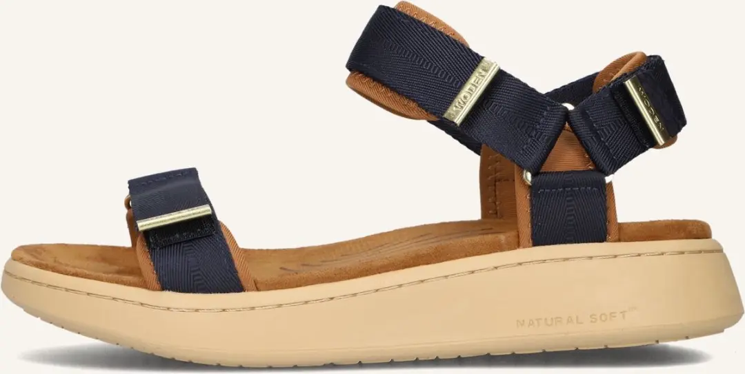 Woden Line Sandalen WL926 - Blauw - Maat 40 - afbeelding 6 van 6