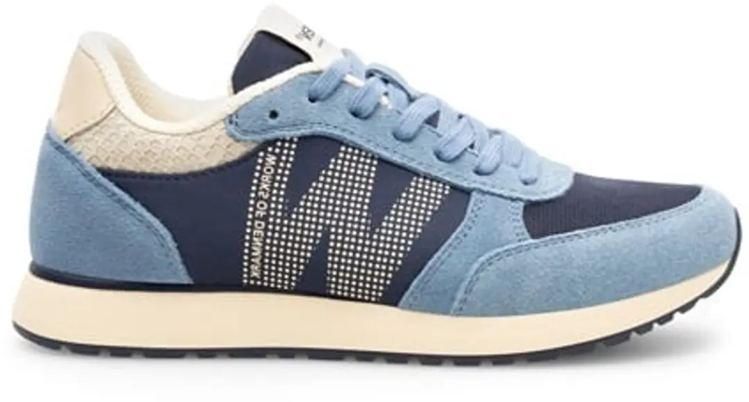 Woden Ronja Old Denim dames sneakers